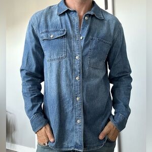 Madewell denim shirt